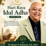 Ucapan Idul Adha 1447 H dari Dr. Bonar P. Krisnanto: Perkuat Persatuan dan Toleransi