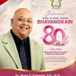 Dr. Bonar P. Krisnanto Apresiasi Kiprah Bhayangkari di HUT ke-80, Dukung Terwujudnya Polri Presisi